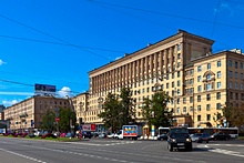 Moskovsky Prospekt and the south in St. Petersburg