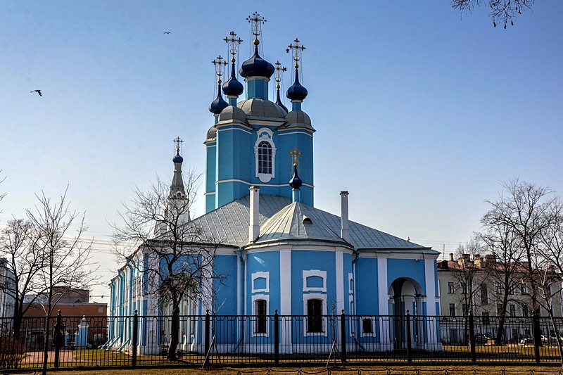 Cathedral of St. Sampson in Saint Petersburg, Russia