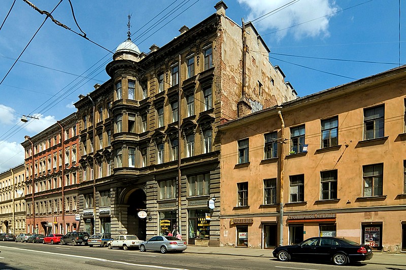 Rasputin House on Gorokhovaya Ulitsa in St Petersburg, Russia