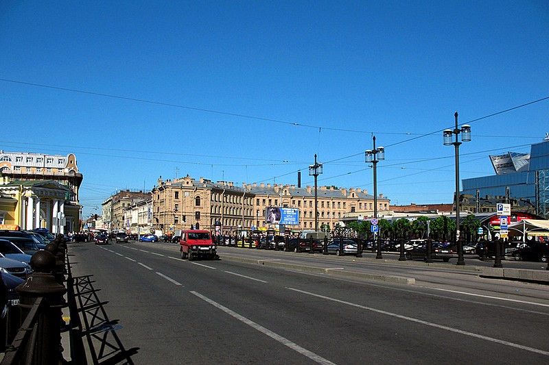 Sennaya Ploshchad in St Petersburg, Russia