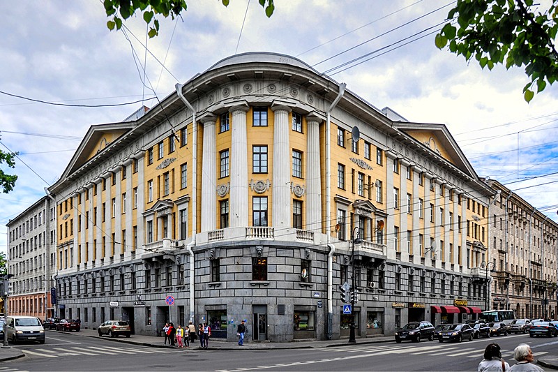 Duchess Voeykova House on Kamennoostrovsky Prospekt in St Petersburg, Russia