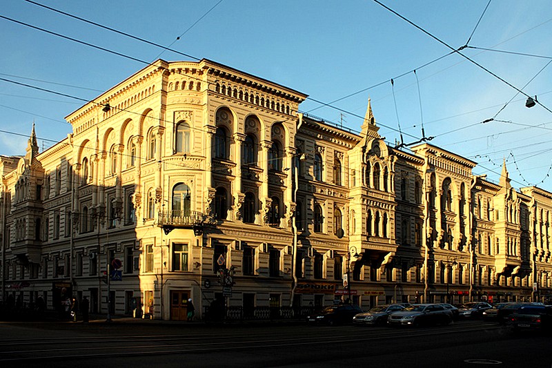 Tupikov Apartment Building on Liteyny Prospekt in St Petersburg, Russia Tupikov Apartment Building on Liteyny Prospekt in St Petersburg, Russia