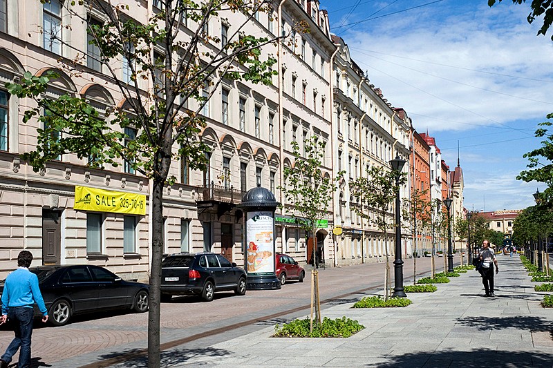 Malaya Konyushennaya Ulitsa in St Petersburg, Russia Malaya Konyushennaya Ulitsa in St Petersburg, Russia