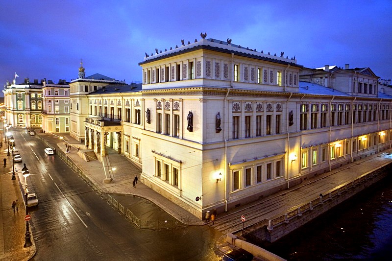 Millionnaya Ulitsa in St Petersburg, Russia