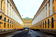 Ulitsa Zodchego Rossi (Architect Rossi Street), St. Petersburg, Russia