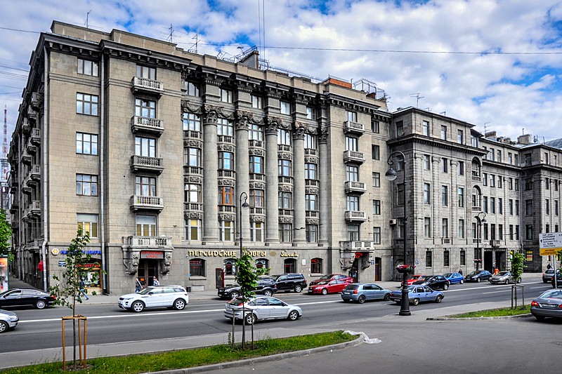 Markov Apartment Buildings on Kamennoostrovskiy Prospekt in St Petersburg, Russia