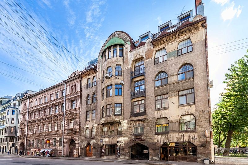 Bubyr House on Stremyannaya Ulitsa in St Petersburg, Russia