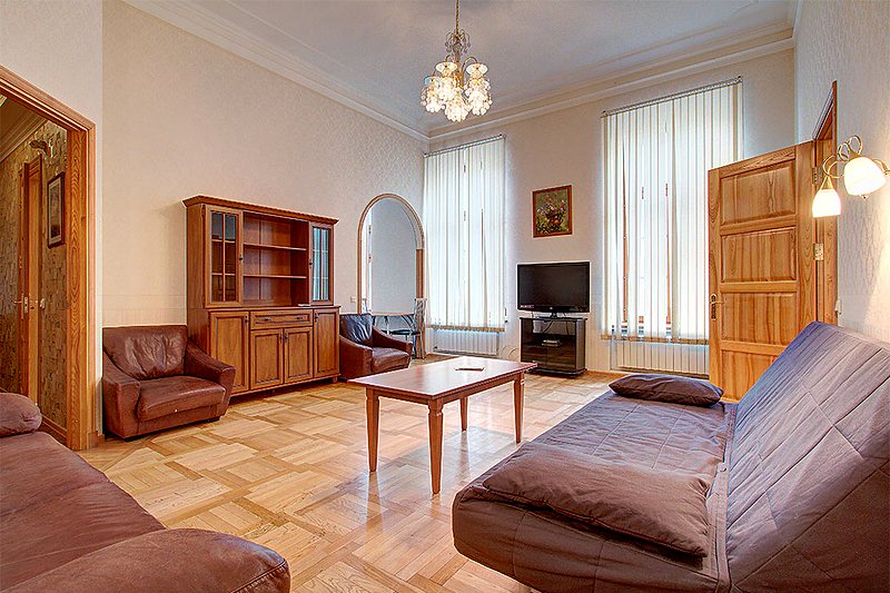 Two Room Apartments Karavannaya Ulitsa in St. Petersburg, Russia