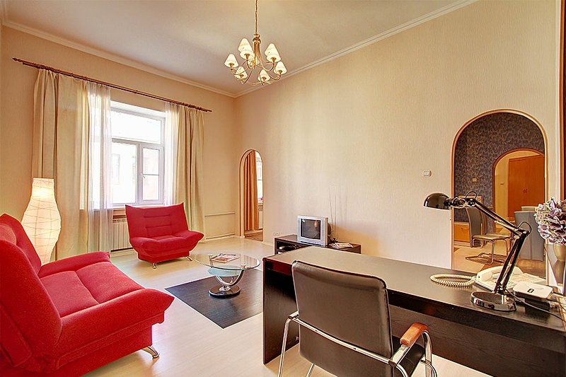 Two Room Apartments Naberezhnaya Kanala Griboedova in St. Petersburg, Russia