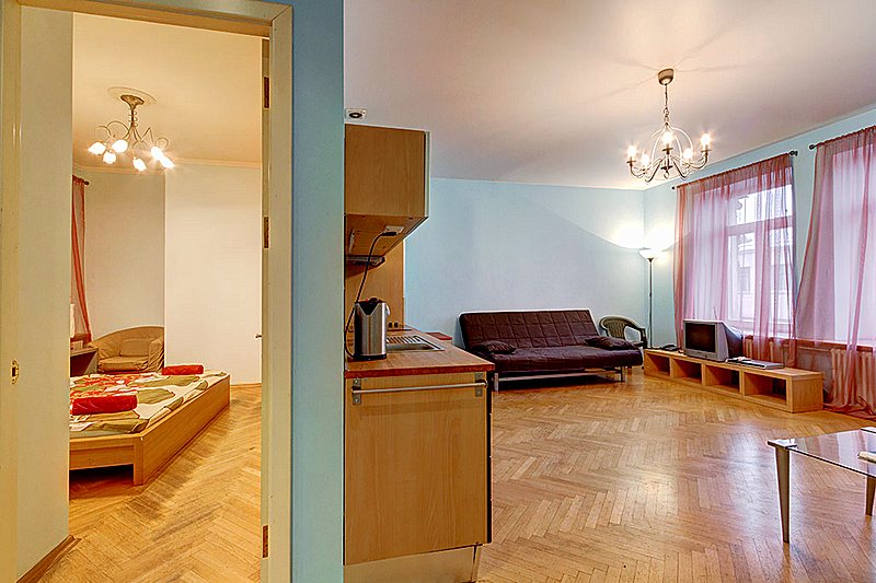 Two Room Apartments Nevsky Prospekt in St. Petersburg, Russia