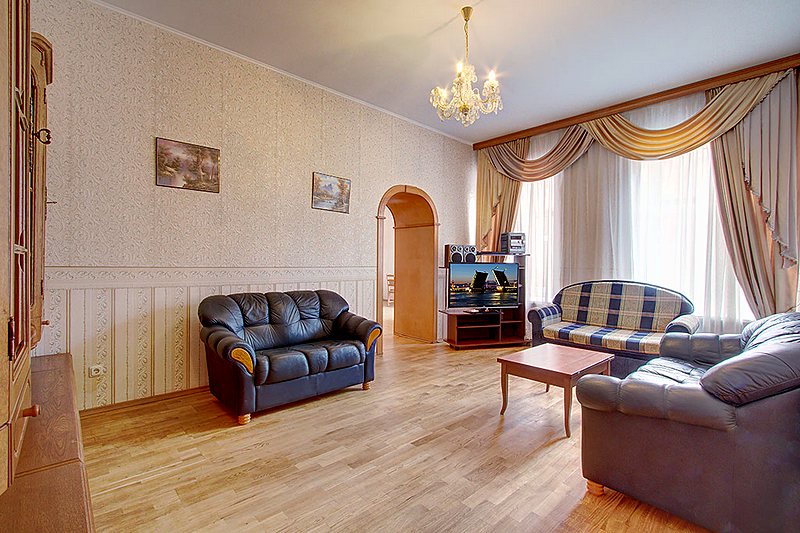 Three Room Apartments Nevsky Prospekt in St. Petersburg, Russia