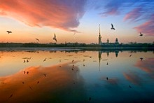 Rivers and Canals in St. Petersburg, Russia