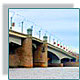 Bridges of the Neva River in St. Petersburg, Russia