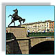 Anichkov Bridge, St. Petersburg, Russia