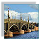 Trinity Bridge, St. Petersburg, Russia