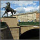 Anichkov Bridge, St. Petersburg, Russia