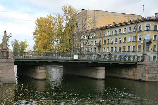 Alarchin Bridge, St. Petersburg, Russia