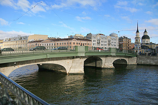 Belinskogo Bridge, St. Petersburg, Russia