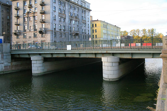 Dekabristov Bridge, St. Petersburg, Russia
