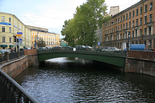 Demidov Bridge, St. Petersburg, Russia