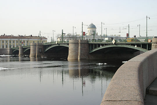 Exchange Bridge, St. Petersburg, Russia
