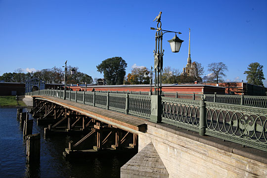 Ioannovsky Bridge, St. Petersburg, Russia