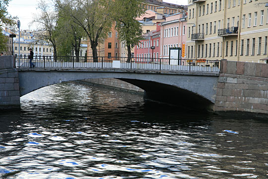 Kharlamov Bridge, St. Petersburg, Russia
