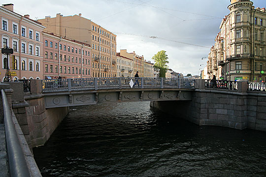 Kokushkin Bridge, St. Petersburg, Russia