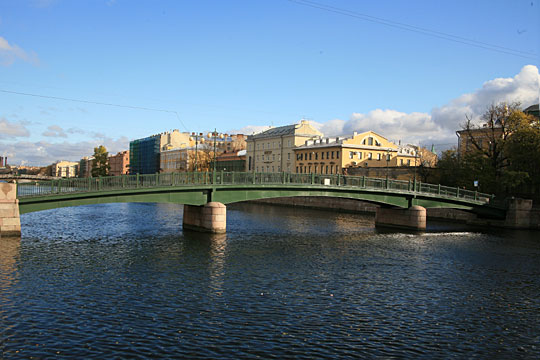 Krasnoarmeysky Bridge, St. Petersburg, Russia