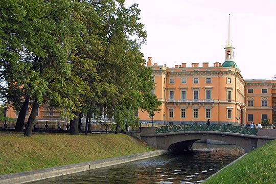 Lower Swan Bridge, St. Petersburg, Russia