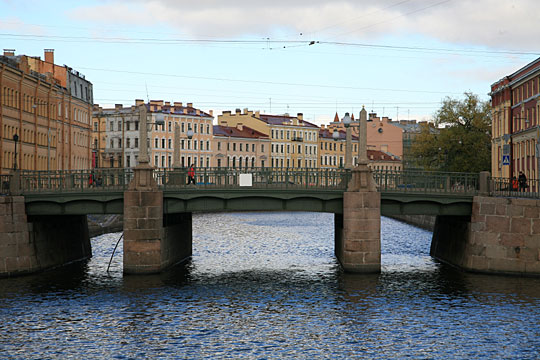 Malo-Kalinkin Bridge, St. Petersburg, Russia