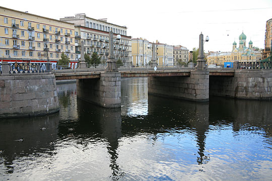 Pikalov Bridge, St. Petersburg, Russia