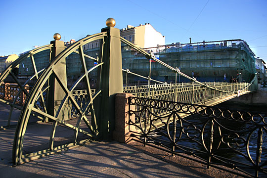 Pochtamtsky Bridge, St. Petersburg, Russia