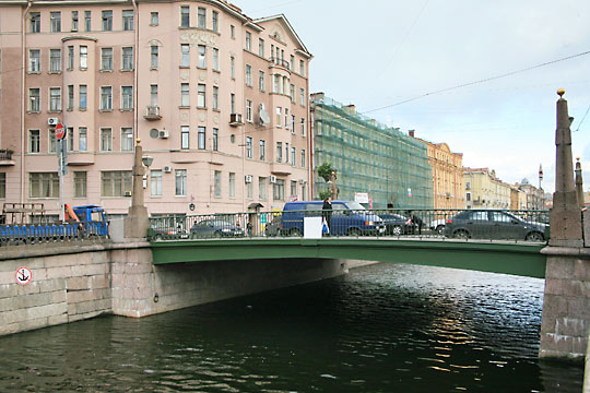 Podyachesky Bridge, St. Petersburg, Russia