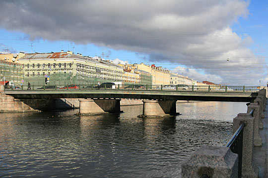 Semenovsky Bridge, St. Petersburg, Russia