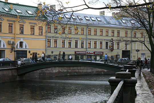 Sennoy Bridge, St. Petersburg, Russia