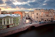 St. Petersburg Bridges by river or canal