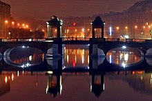Lomonosov Bridge, St. Petersburg, Russia