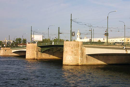 Tuchkov Bridge, St. Petersburg, Russia