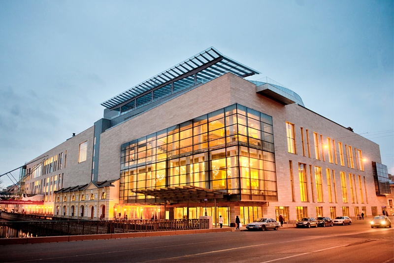 New Stage of the Mariinsky Theatre in Saint-Petersburg, Russia