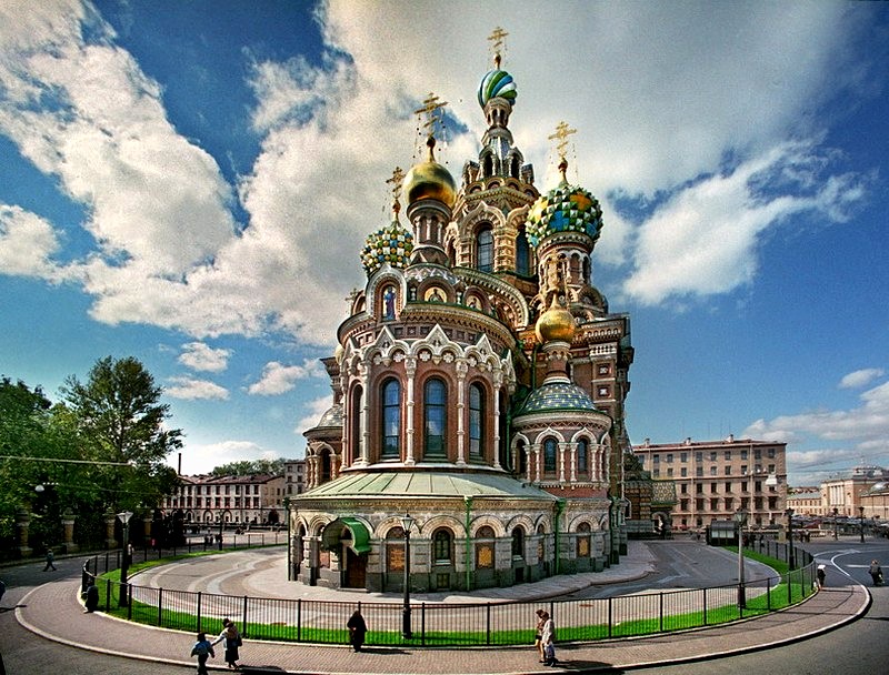 Church of Our Savior on the Spilled Blood (Church of the Resurrection of Jesus Christ) in St Petersburg, Russia