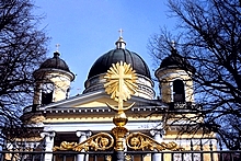 Transfiguration Cathedral in St. Petersburg, Russia