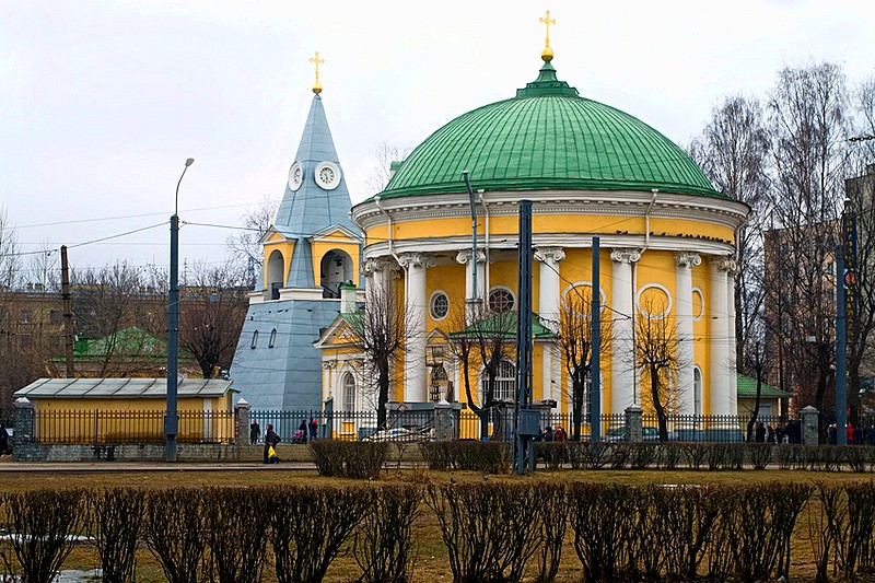 Church of the Blessed Trinity in Saint-Petersburg, Russia