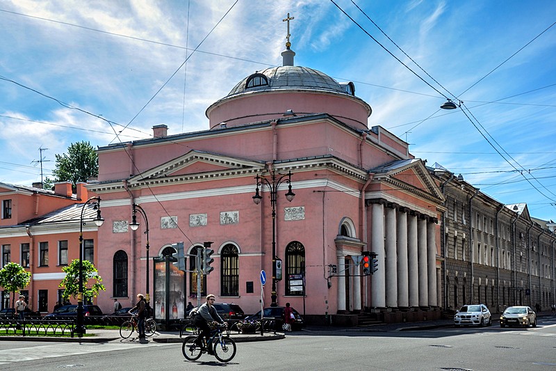 Church of the Icon of the Mother of God 'Joy to all grievers' on Shpalernaya Ulitsa in St Petersburg, Russia