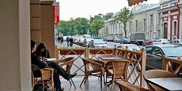 Botanika restaurant in St. Petersburg, Russia