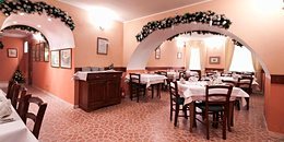 Da Albertone restaurant in St. Petersburg, Russia