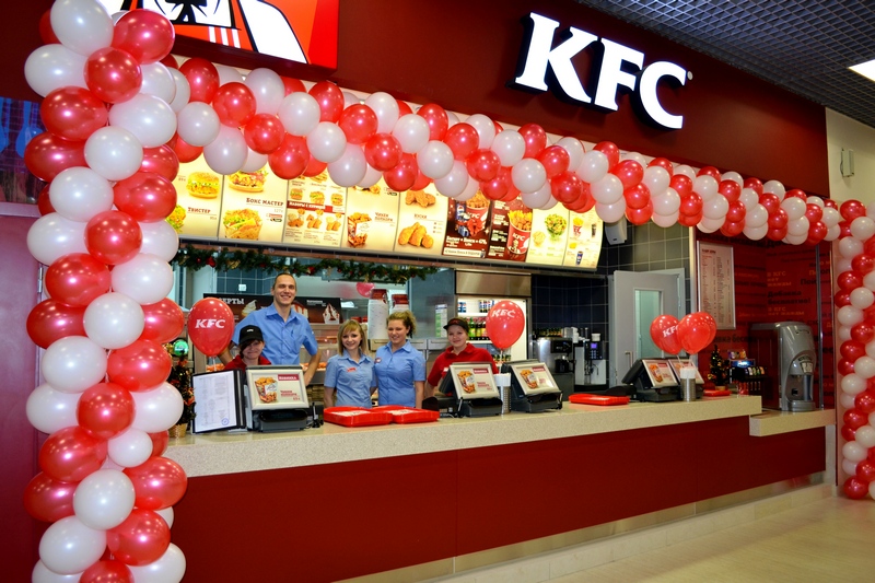 Kfc Restaurant in St. Petersburg, Russia