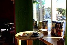 Kofe na Kukhne coffee bar in St. Petersburg, Russia