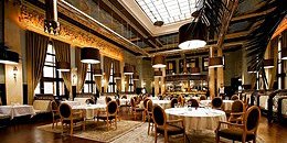 Brasserie de Metropole restaurant in St. Petersburg, Russia