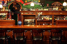 Mollies Irish Pub Restaurant in St. Petersburg, Russia